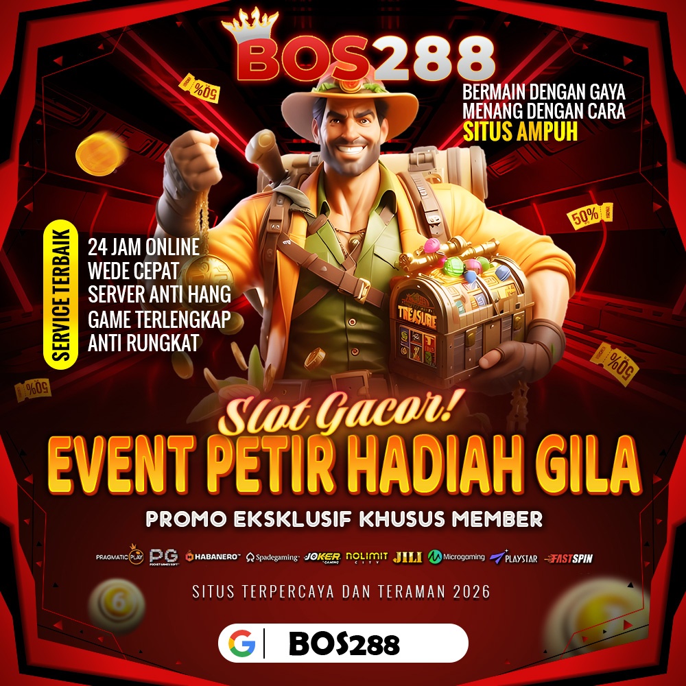 BOS288: LAPAK SLOT RESMI GACOR VIA ONLINE TERBAIK SE THAILAND SERVER CEPAT ANTI LEG image 1